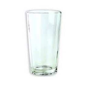 Vaso de vidrio liso 11 onzas Crisa (24)