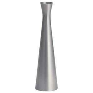 Florero de Zinc de 6.5 pulgadas con acabado pulido TableCraft