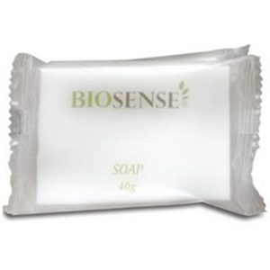 Jabón de barra caja de 400 uds-CREMA de 40grs Biosense