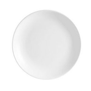 Plato redondo de porcelana│CAC