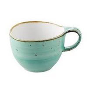 Taza porcelana Turquesa 8.5 onzas CAC (36)