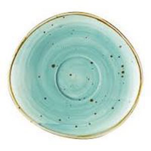 Plato de porcelana Turquesa |CAC