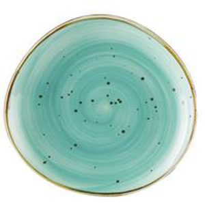 Plato de porcelana Turquesa |CAC