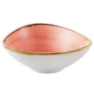 Bowl porcelana triangular Coral 6 onzas CAC (36)