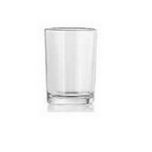 Vaso de vidrio 9.1 onzas Crisa (24)