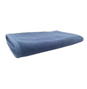 Toalla de playa hotelera azul marino  76 x 160 cm, 600 g/m² | Hotel Deluxe Plus