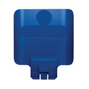 Rótulo para contenedor reciclaje de 23Gal (azul) Rubbermaid (CIM)