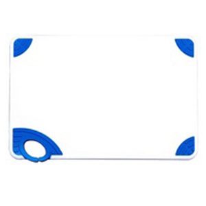 Tabla de picar 15x20 azul antideslizante Winco