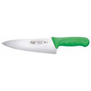 Cuchillo de cocina para chef de 8 pulgadas verde Winco