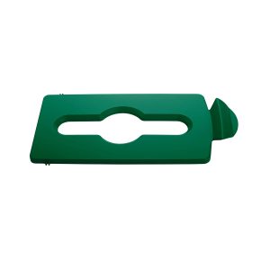 Tapa para contenedor reciclaje verde |Rubbermaid