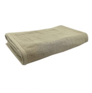 Toalla de playa hotelera beige 76 x 163 cm, 600 g/m²  |  Hotel Deluxe Plus