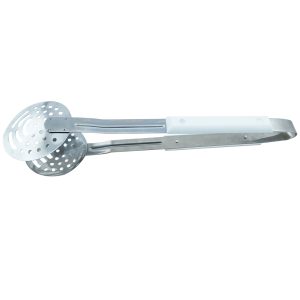 Pinza de cocina para frituras con mango blanco 3.8 pulgadas Durafio | Di Solle