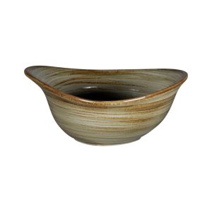 Bowl de porcelana asimétrico de 10 onzas Spot Peridot | RAK