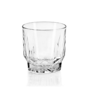 Vaso de vidrio prisma lunita 10,7 oz Crisa (20)