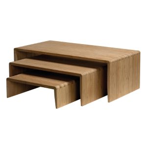 Base para buffet en cascada bamboo 3 piezas 8pulg GET