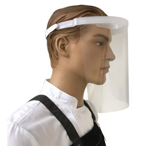 Careta plástica para protección facial│SM