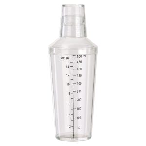 Coctelera policarbonato con tapa |Winco